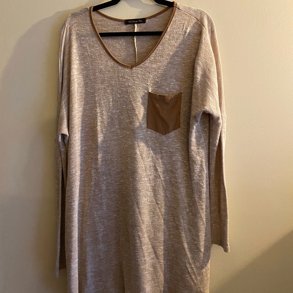 Lollipop star Brown&Cream women’s tunic